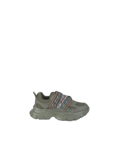 FW23-24 Sneakers con lacci multicolor "Aguzzo"