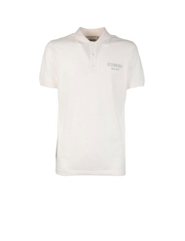 SS24 Polo con scritta logo