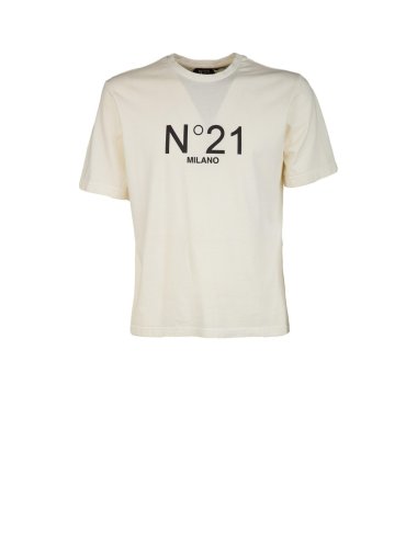 SS24 T-shirt con scritta logo