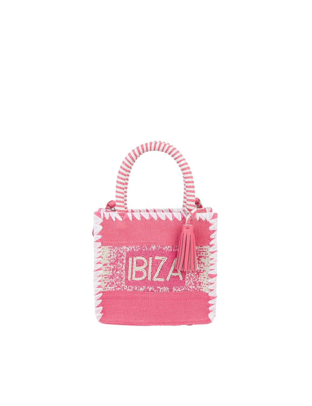 SS24 Mini tote bag con scritta "Ibiza"