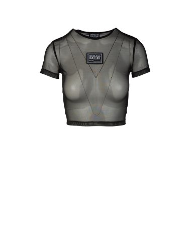 SS24 Top cropped trasparente