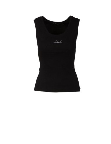 SS24 Canottiera con scritta logo