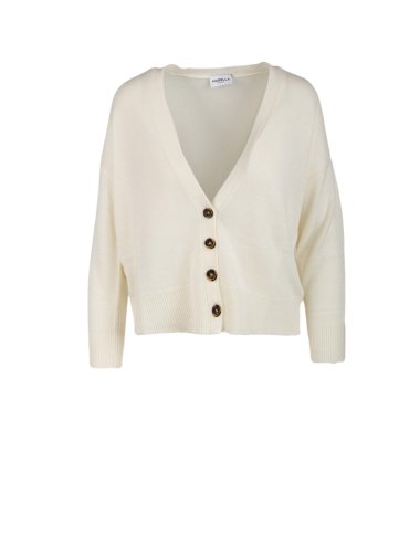 FW24-25 Cardigan corto tinta unita "Scorpio"