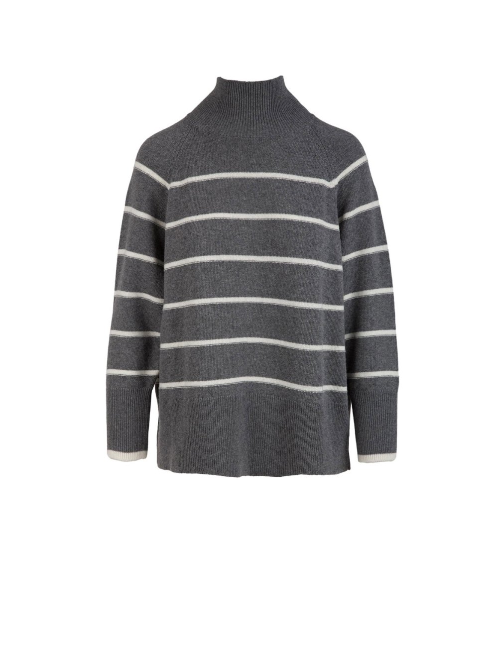 FW24-25 Maglia lupetto a righe "Falange" FW24-25 Maglia lupetto a righe "Falange"