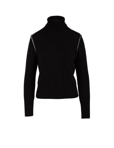 FW24-25 Maglia lupetto tinta unita "Ripa"