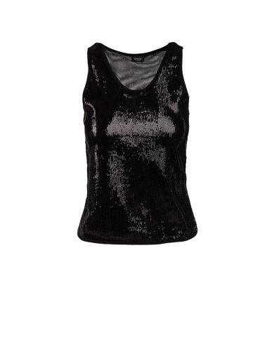 FW24-25 Canottiera con paillettes "Veneto"