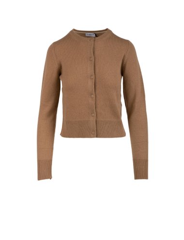 FW24-25 Cardigan corto tinta unita "Graphic"