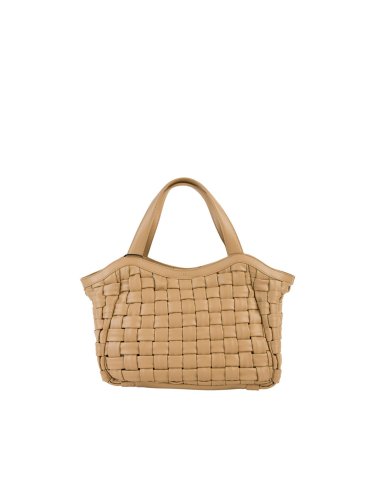 FW24-25 Shopper con intreccio "Dotto"