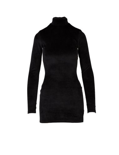 FW24-25 Abito corto con scritta logo