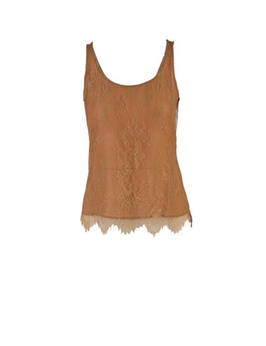 FW24-25 Canottiera con pizzo "Palco1"