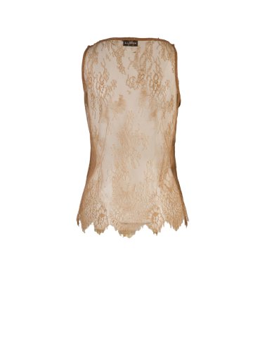 FW24-25 Canottiera con pizzo "Palco1"