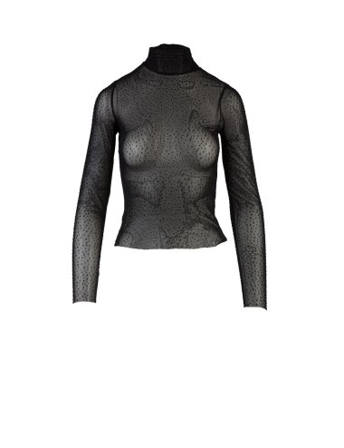 FW24-25 Maglia lupetto con cristalli "Fabian"