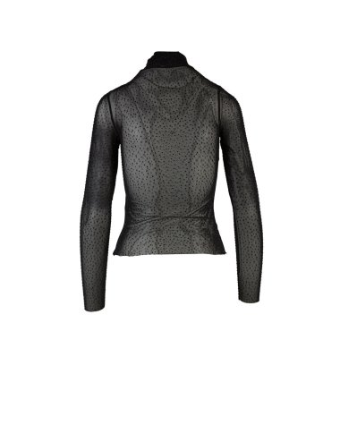 FW24-25 Maglia lupetto con cristalli "Fabian"