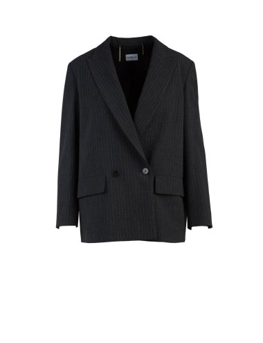 FW24-25 Giacca formale a righe "Lama"