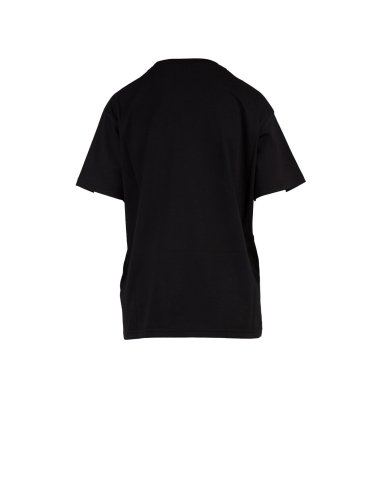 FW24-25 T-shirt con scritta ricamata