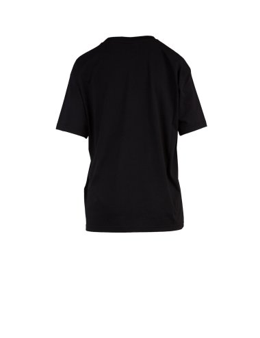 FW24-25 T-shirt con scritta ricamata