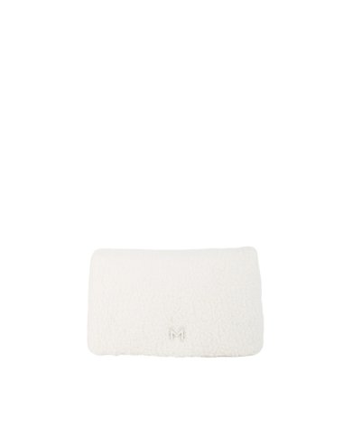 FW24-25 Clutch con filato peloso "Bocca"