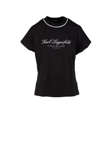 FW24-25 T-shirt con scritta logo