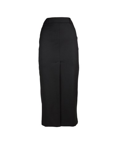 FW24-25 Gonna lunga tinta unita "Oder"