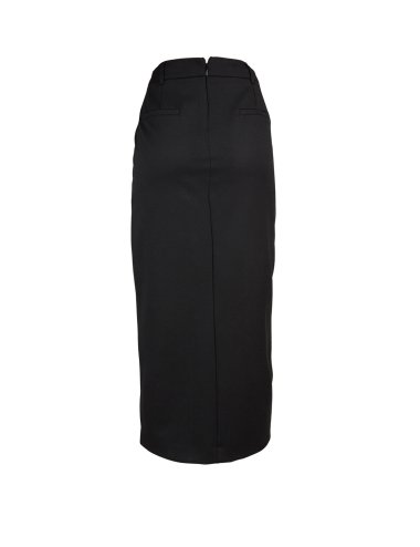 FW24-25 Gonna lunga tinta unita "Oder"