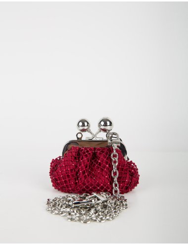FW24-25 Portamonete con cristalli "Dilly"
