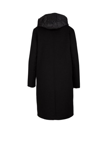 FW24-25 Cappotto lungo con cappuccio