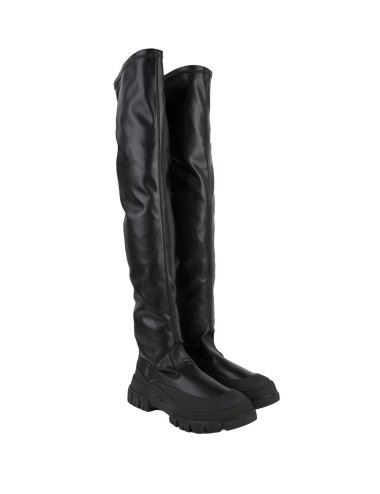 FW24-25 Boots al ginocchio tinta unita "Ballata"