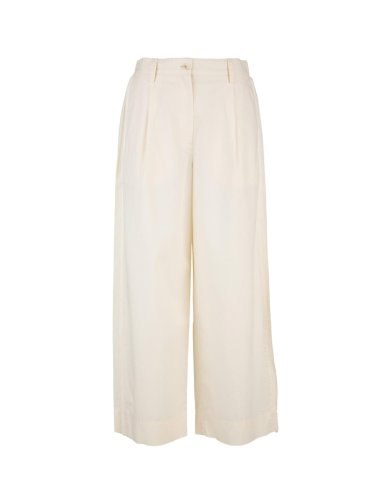 SS24 Pantalone "Wide leg" tinta unita "Cyra"