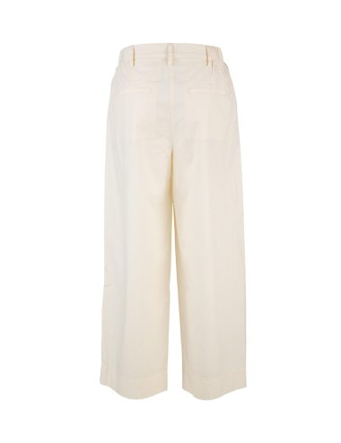 SS24 Pantalone "Wide leg" tinta unita "Cyra"