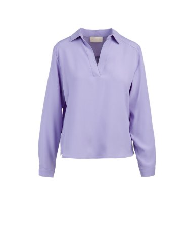 SS25 Camicia tinta unita "Verbena"