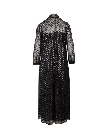 SS25 Abito midi con paillettes