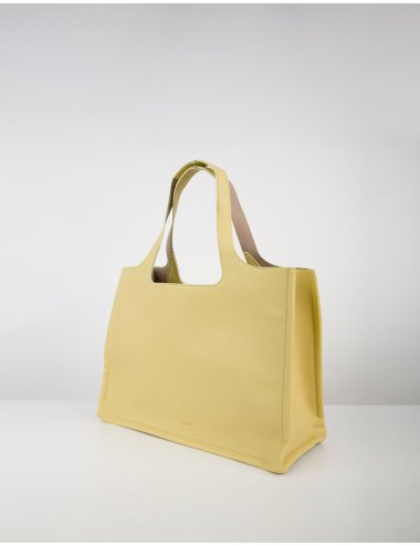 SS25 Tote bag tinta unita "Morea bottalato"