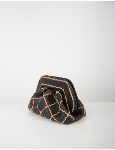 SS25 Clutch bicolore "Tia lace"