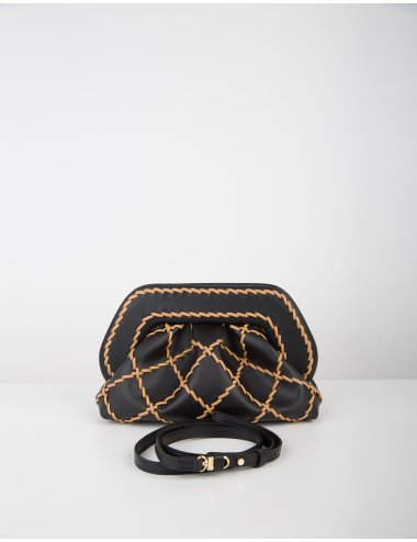 SS25 Clutch bicolore "Tia lace"