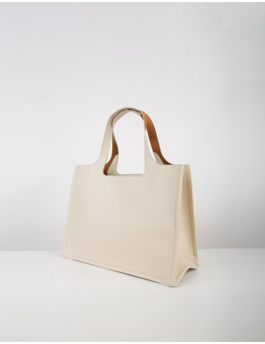 SS25 Tote bag tinta unita "Morea bottalato"