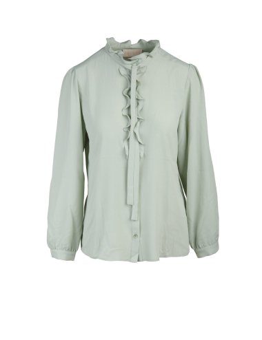 SS25 Camicia con volant "Uragano"
