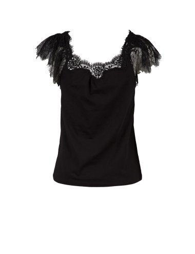SS25 Maglia con pizzo