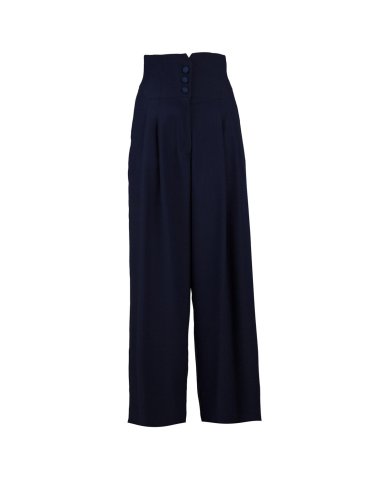 SS25 Pantalone "Wide leg" tinta unita