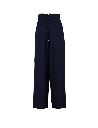 SS25 Pantalone "Wide leg" tinta unita