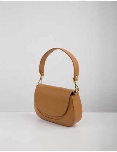 SS25 Shoulder bag tinta unita "Scarlet"
