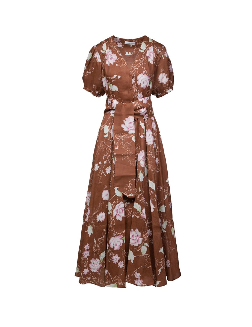 SS25 Abito lungo con stampa "Regard" SS25 Abito lungo con stampa "Regard"