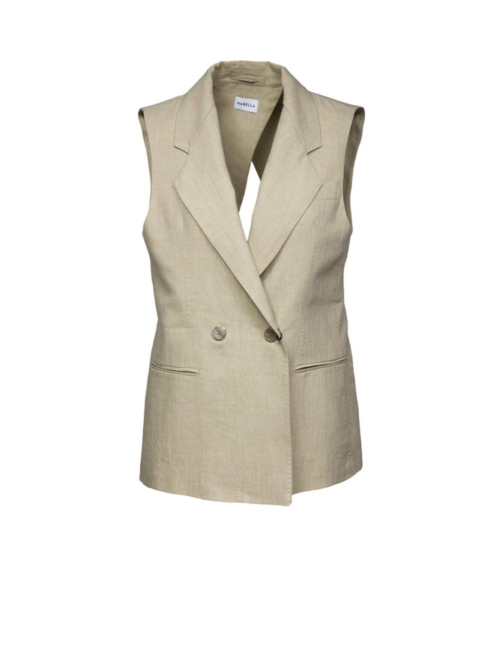 SS25 Gilet con spacco "Dramma" SS25 Gilet con spacco "Dramma"