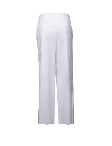 SS25 Pantalone "Straight" tinta unita "Menta"