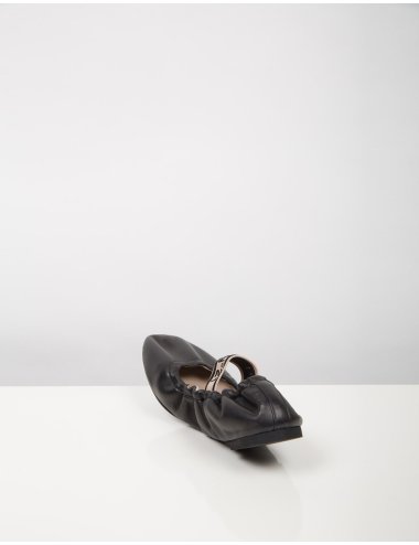 SS25 Ballerina con scritta logo