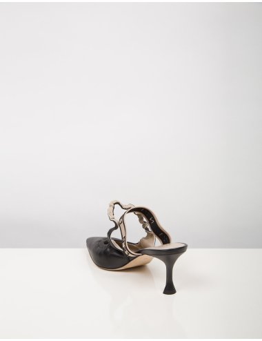 SS25 Slingback con logo