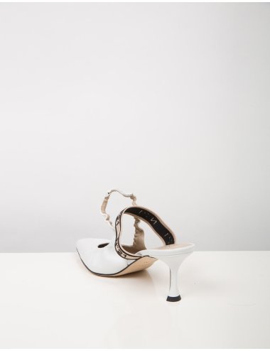 SS25 Slingback con logo