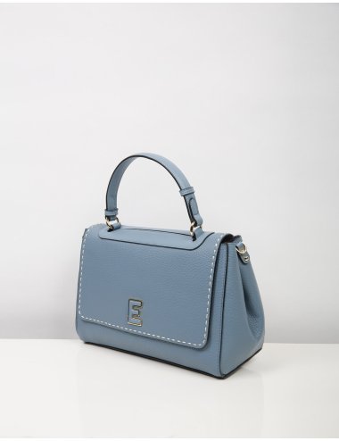 SS25 Handbag con logo "Flap eba small"