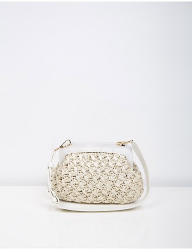 SS25 Clutch con intreccio "Banda"