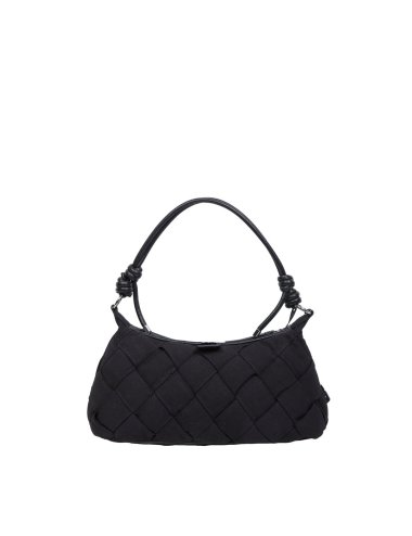 SS25 Pochette con intreccio e logo "Opera"