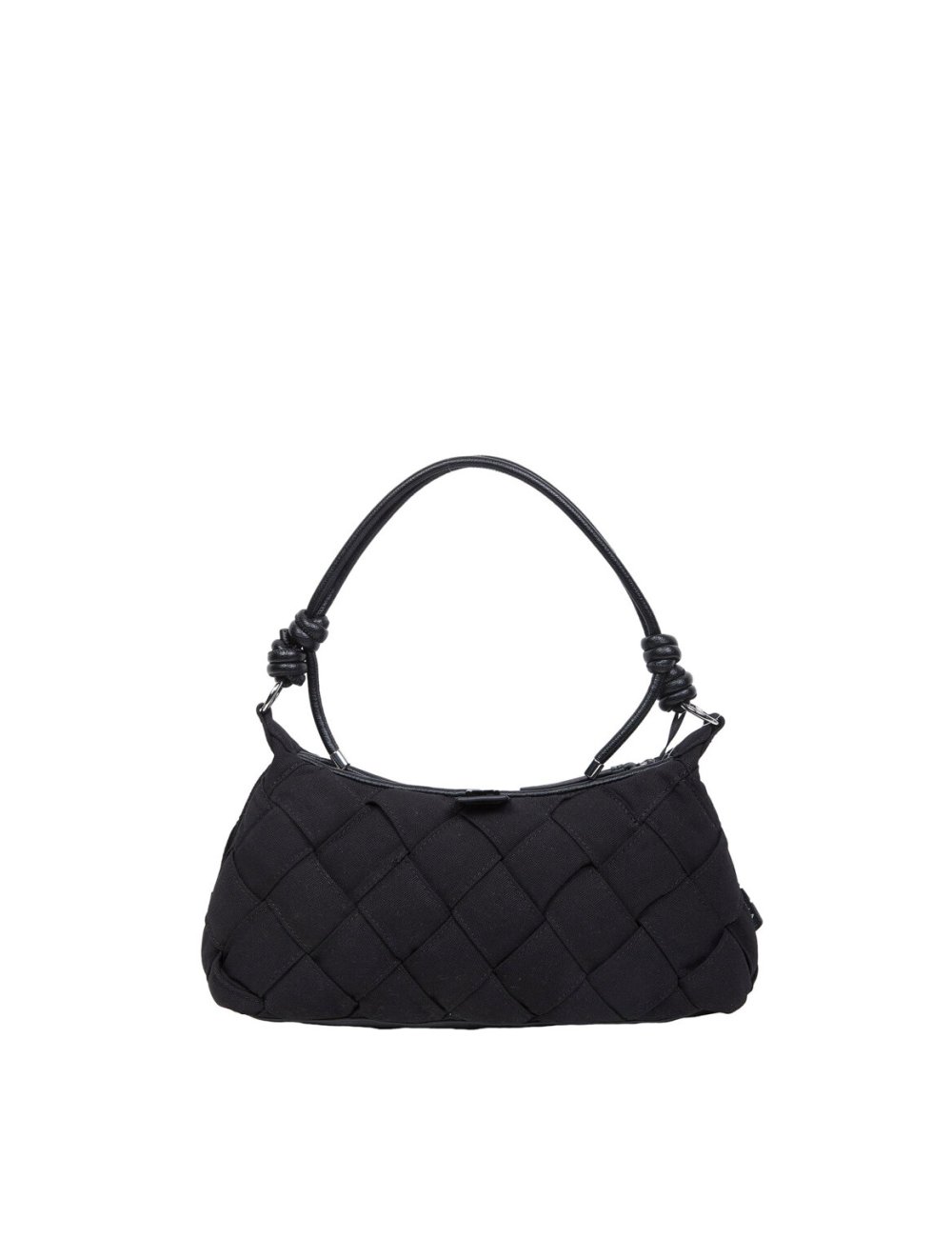 SS25 Pochette con intreccio e logo "Opera" SS25 Pochette con intreccio e logo "Opera"